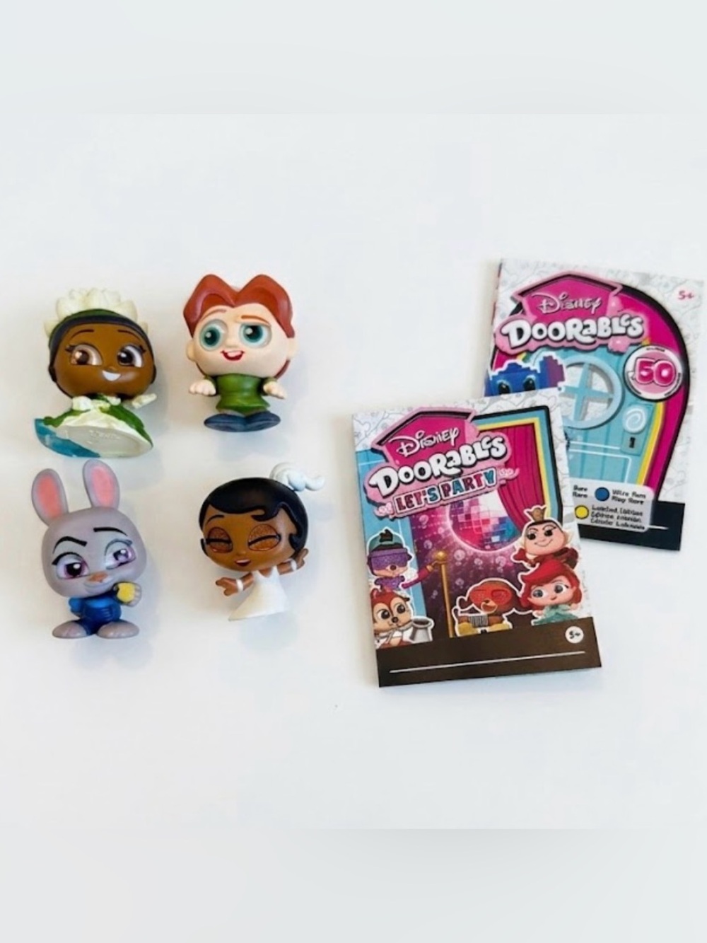 Disney Doorables Judy Hopps Zootopia Tiana Princess Quasimodo Hunchback Kid Toy